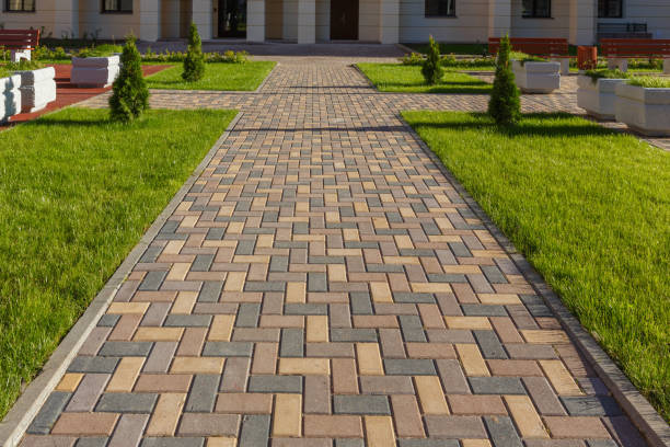 Permeable Paver Driveway in Rexland Acres, CA